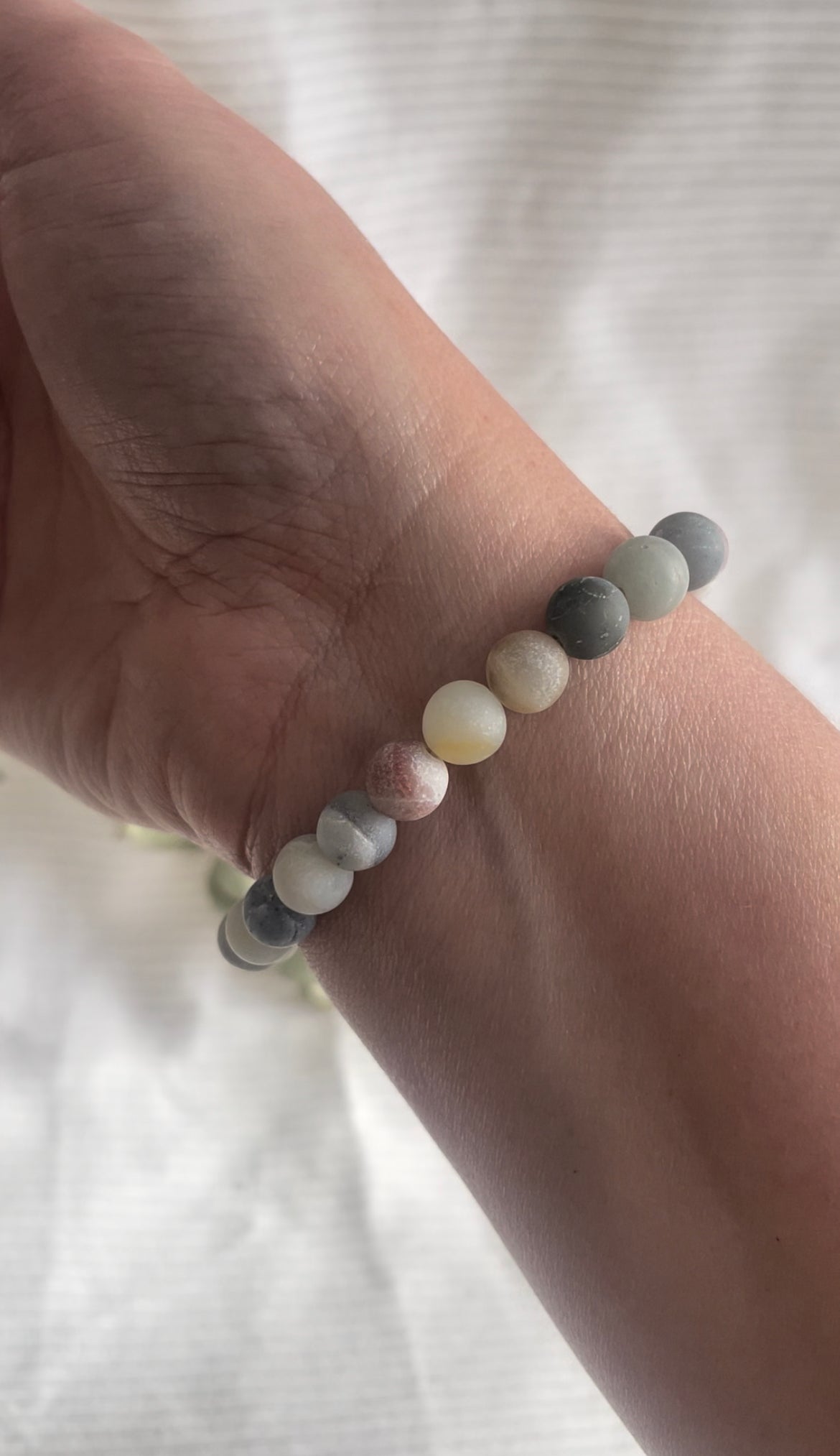 Stone Bead Bracelet