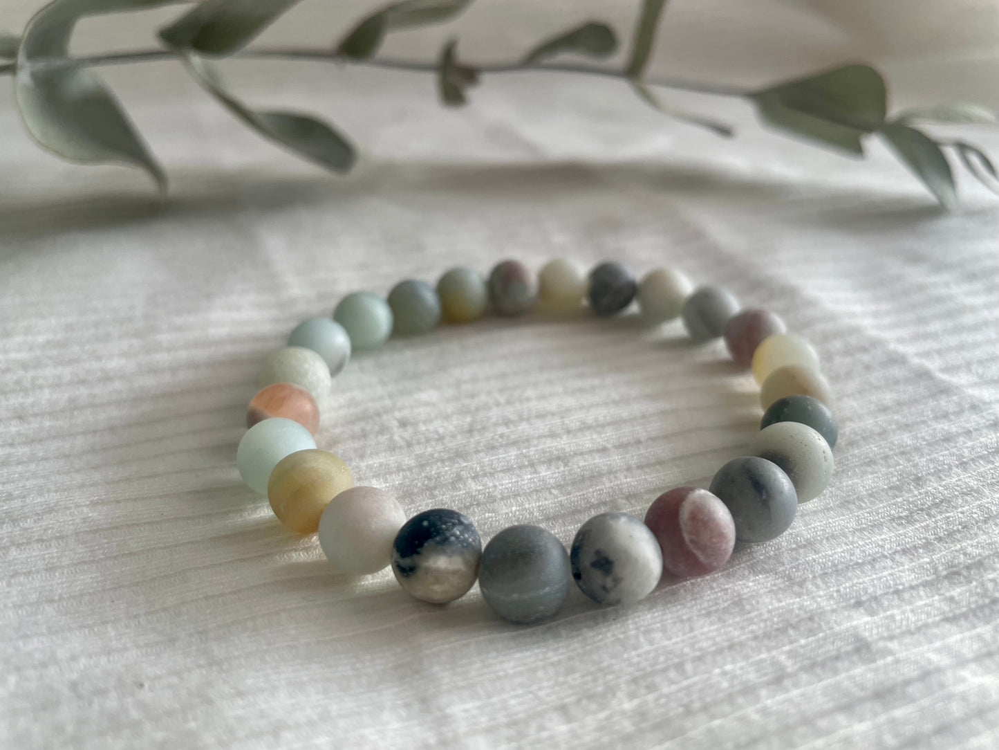 Stone Bead Bracelet