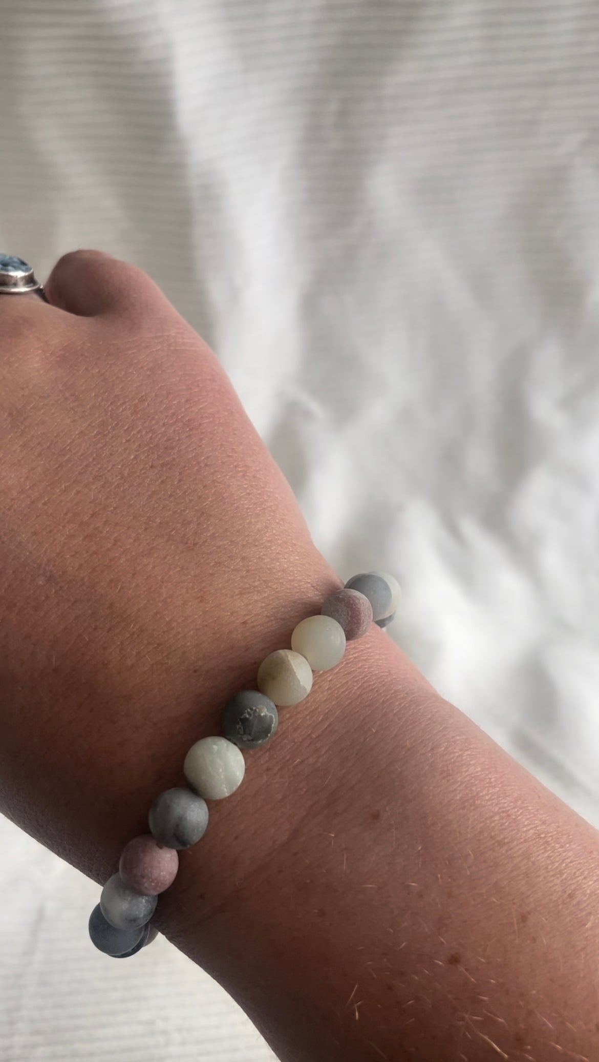 Stone Bead Bracelet