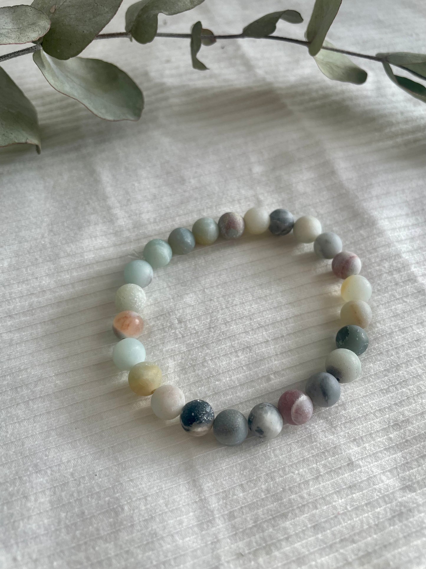 Stone Bead Bracelet