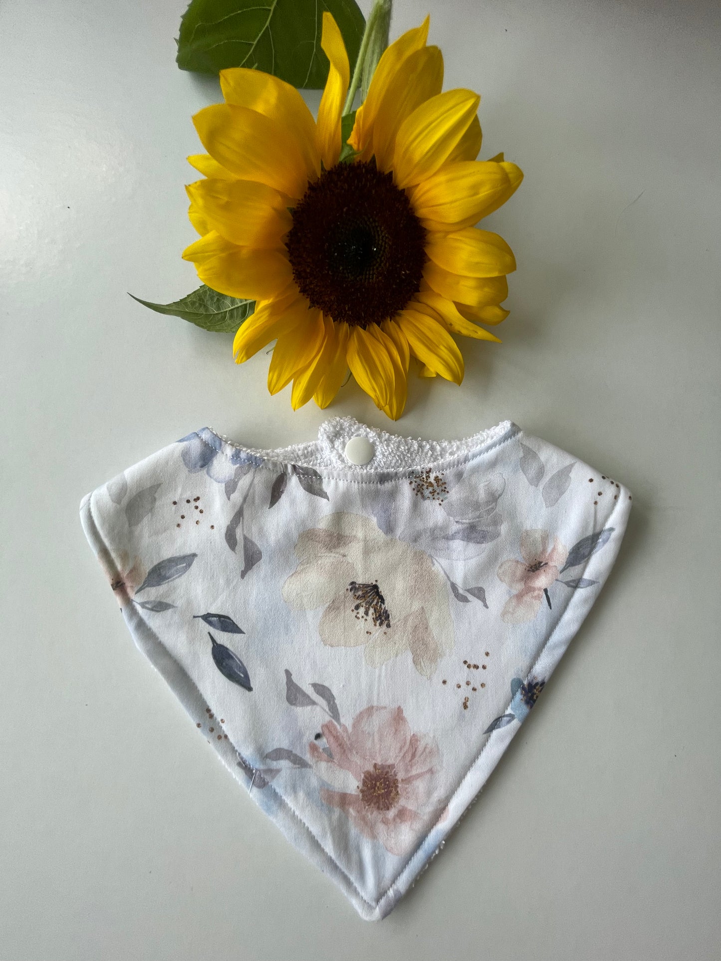 Bandana Bibs- Soft Florals