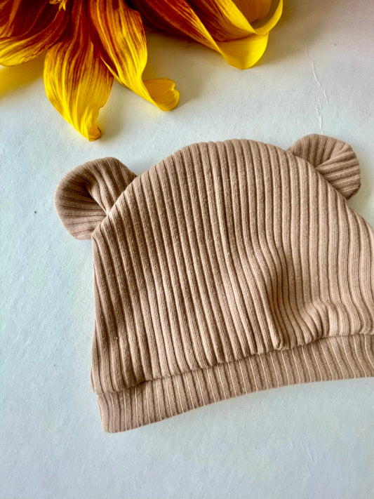 Teddy Bear Beanie- Newborn